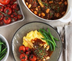 Braised Lamb Shanks with Gremolata