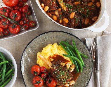 Braised Lamb Shanks with Gremolata