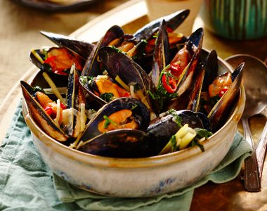 Coconut Mussels