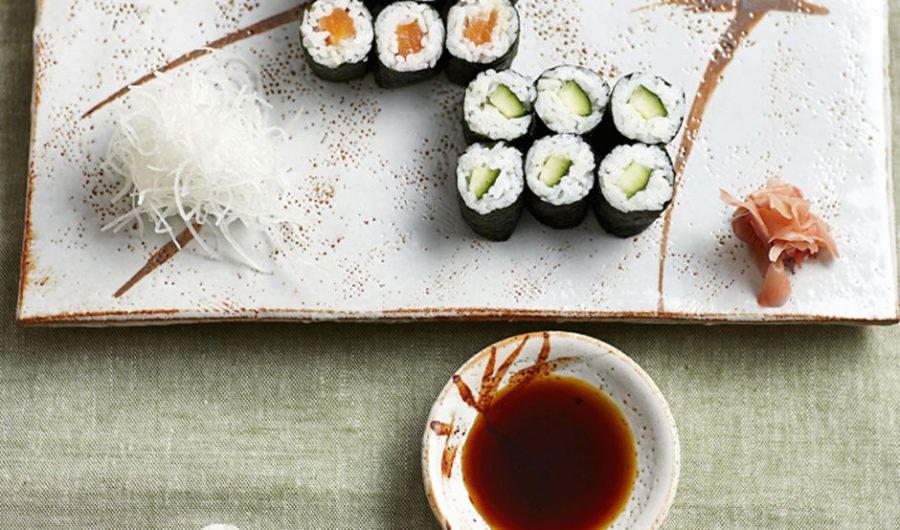 Hoso-Maki-Zushi (Small Sushi Rolls)