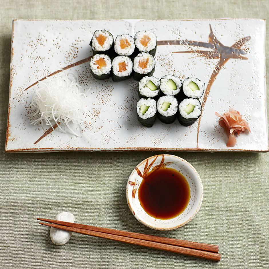 Hoso-Maki-Zushi (Small Sushi Rolls) Recipe Kikkoman
