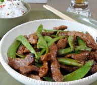 Honey & Soy Stir Fry Beef with Beans