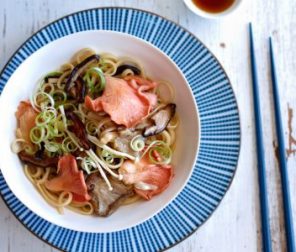 Oyster Mushroom & Noodle Stir Fry