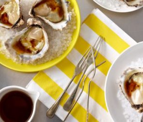 Oysters with Soy & Lime Dressing