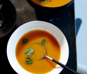 Sweet Potato Soup with Thai Flavours
