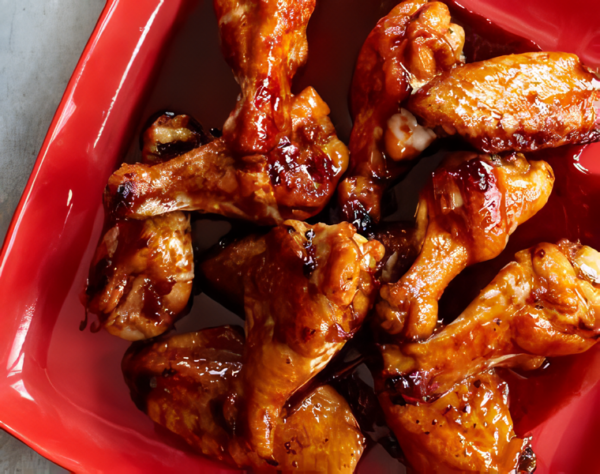 HONEY SOY-GLAZED CHICKEN WINGS