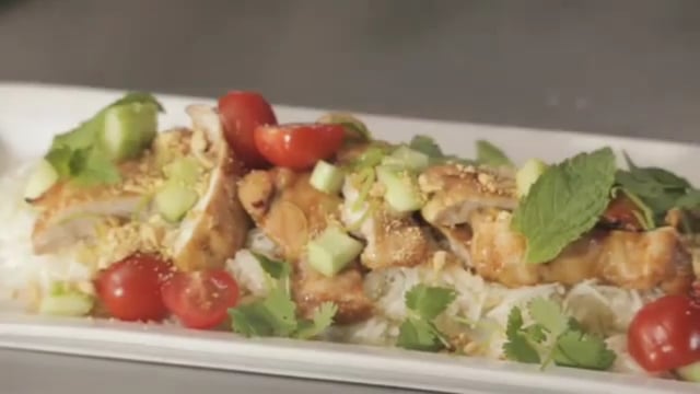 Ray Mcvinnie’s Sweet Chilli Ginger & Soy Chicken on Coconut Rice Video Recipe