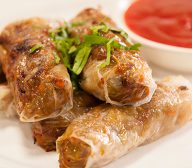 Baked Lamb Chiko Roll