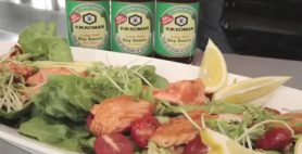 Ray Mcvinnie’s Honey Soy Glazed Salmon Salad Video Recipe