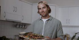 Hayden Quinn’s Soy Marinated Flank Steak Video Recipe