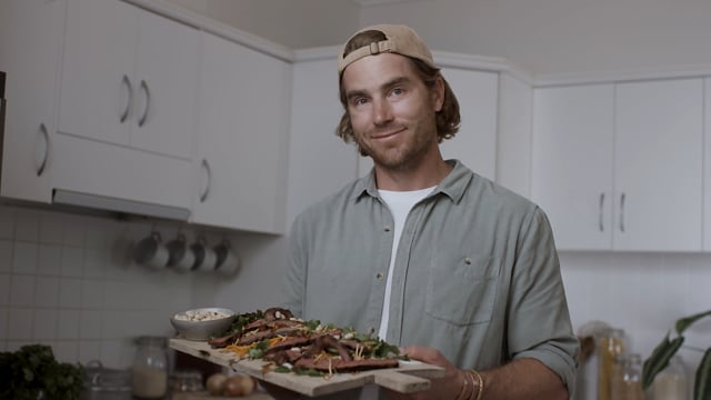 Hayden Quinn’s Soy Marinated Flank Steak Video Recipe