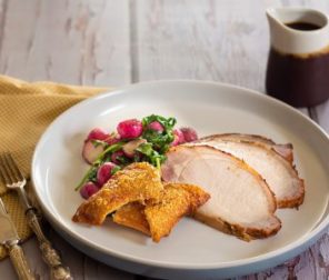 Crispy Roast Pork with Soy Crackling