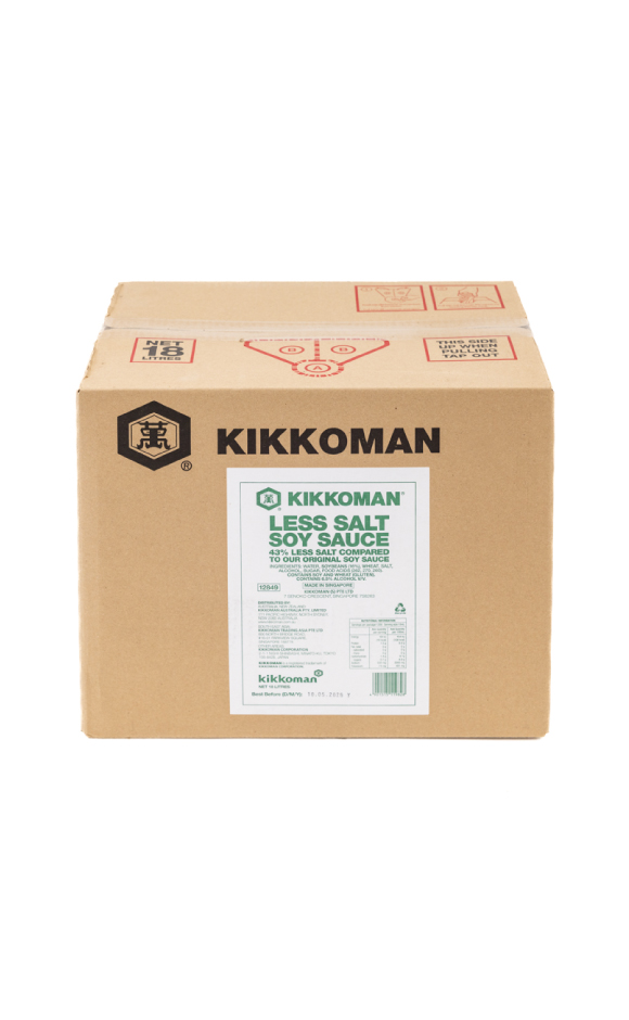 Soya Less Salt Low Sodium Soy Sauce | Naturally Brewed | Kikkoman