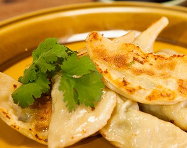 Pork, Ginger & Cabbage Pot Stickers