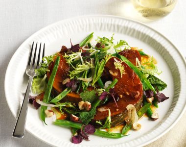 Soy Roast Pumpkin Salad