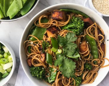 Soy & Sesame Soba Noodles Recipe