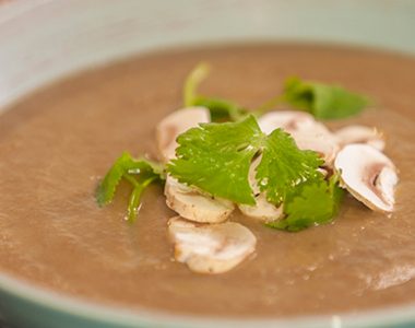 Spiced Mushroom Soup