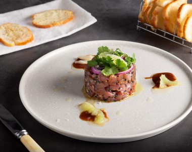 Soy Tuna Tartare with Sourdough