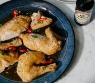Soy Poached Whole Chicken
