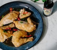 Soy Poached Whole Chicken