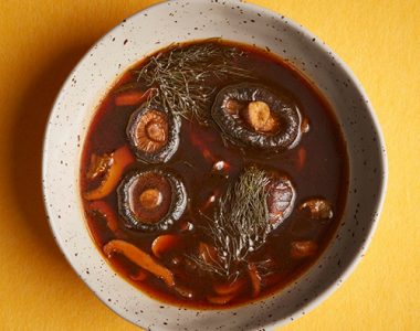 Alex Prichard’s Fragrant Mushroom Broth Video Recipe