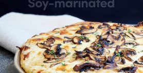 Adam Liaw’s Soy-Marinated Mushroom Pizza Video Recipe