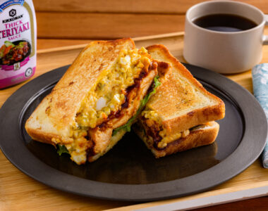 Teriyaki Chicken and Egg Sandwich