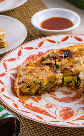 Zucchini Rice Paper Dumplings