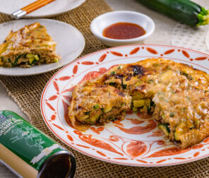 Zucchini Rice Paper Dumplings