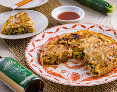 Zucchini Rice Paper Dumplings