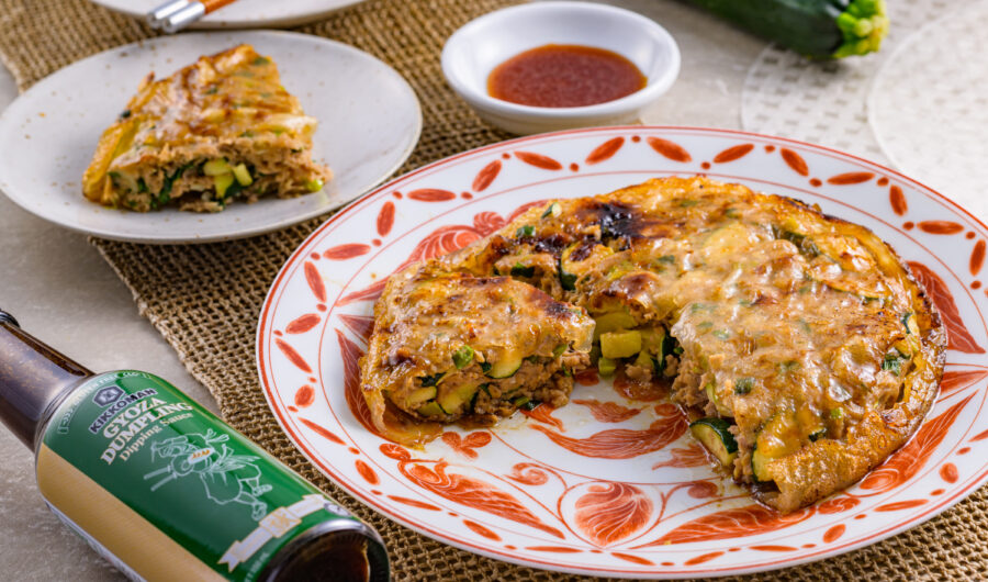 Zucchini Rice Paper Dumplings