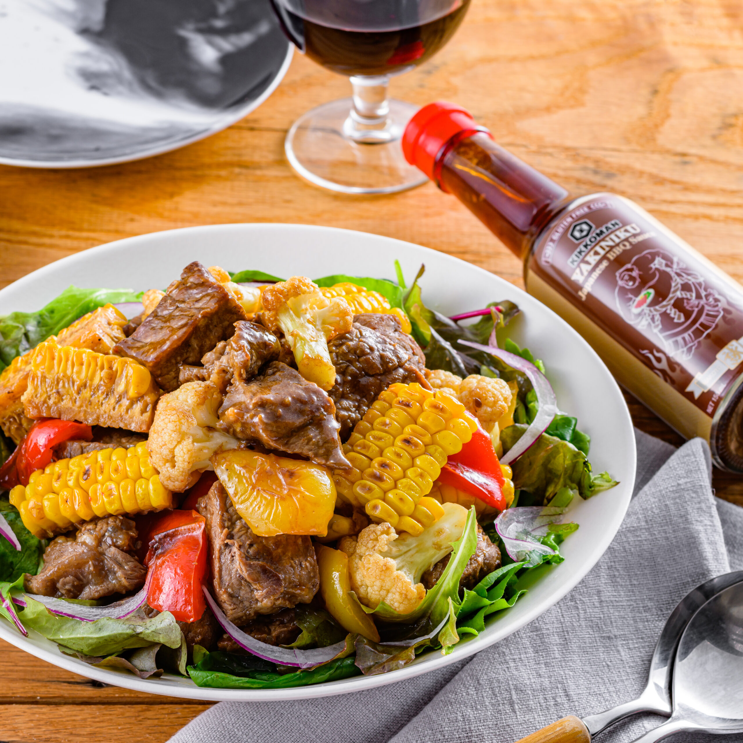 Hot Beef Salad