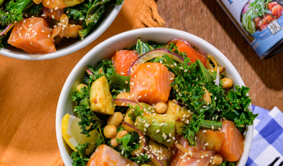 Salmon & Avocado Poke Bowl