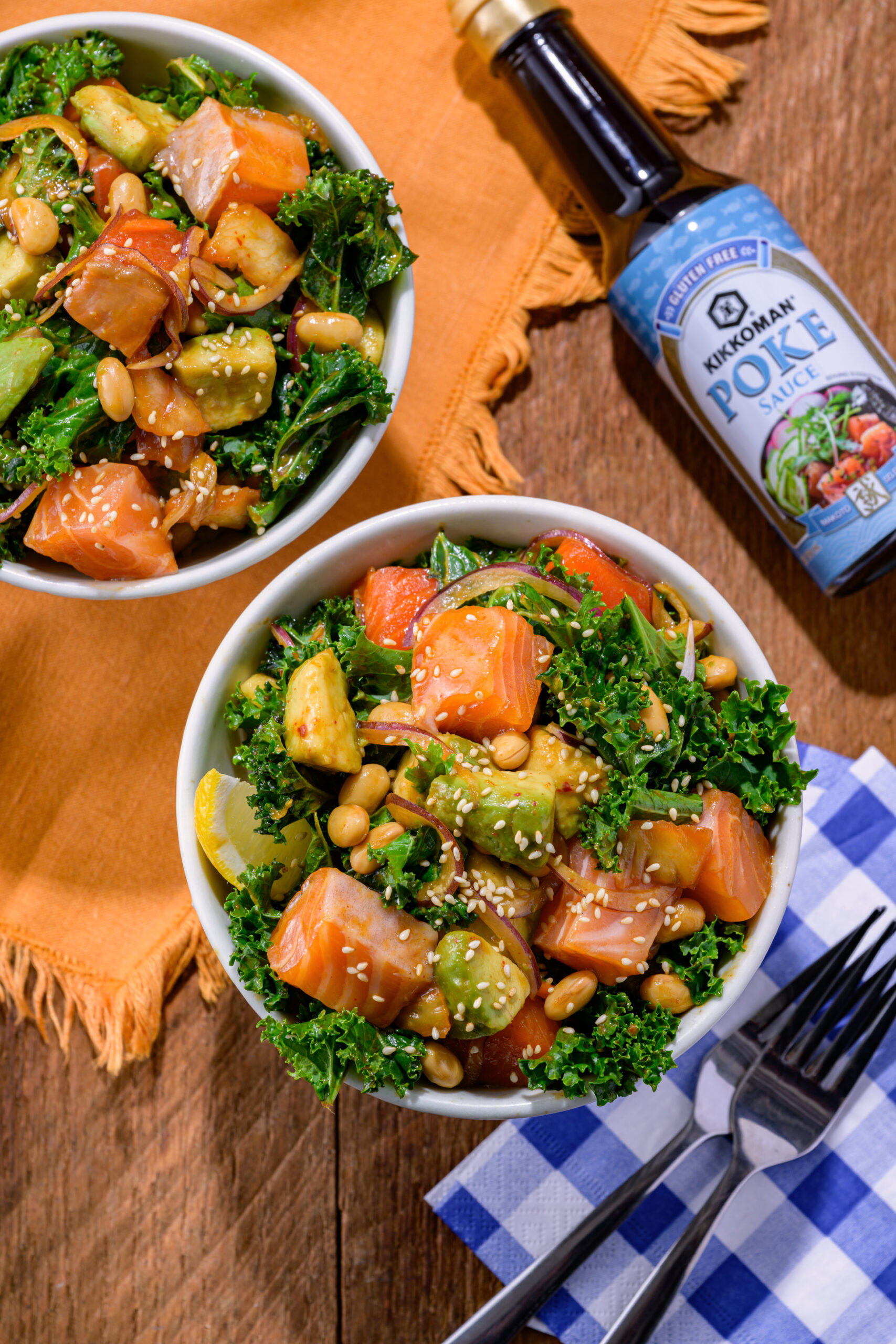Salmon & Avocado Poke Bowl