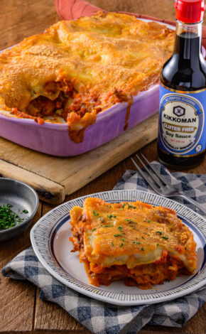 Gluten Free Japanese-Style Soy Milk Lasagna