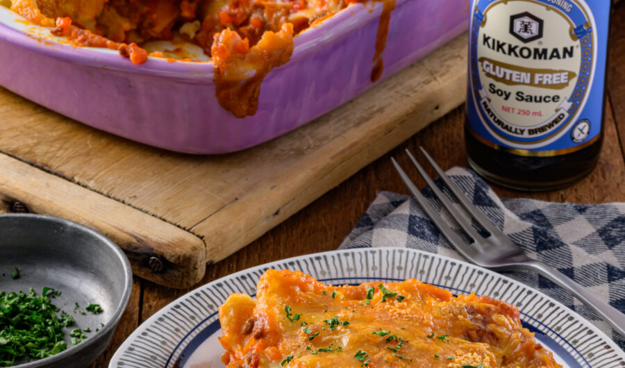 Gluten Free Japanese-Style Soy Milk Lasagna
