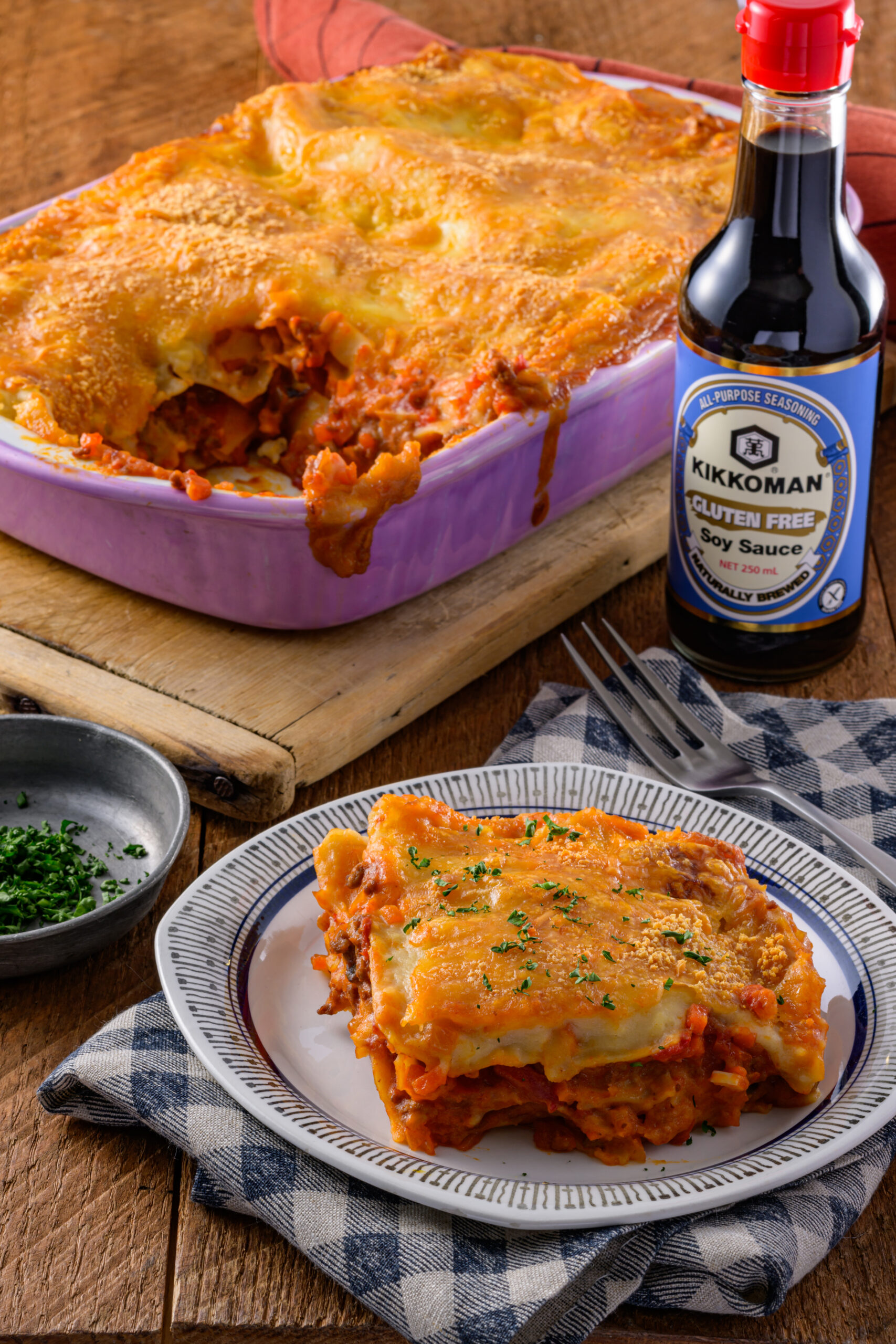 Gluten Free Japanese-Style Soy Milk Lasagna