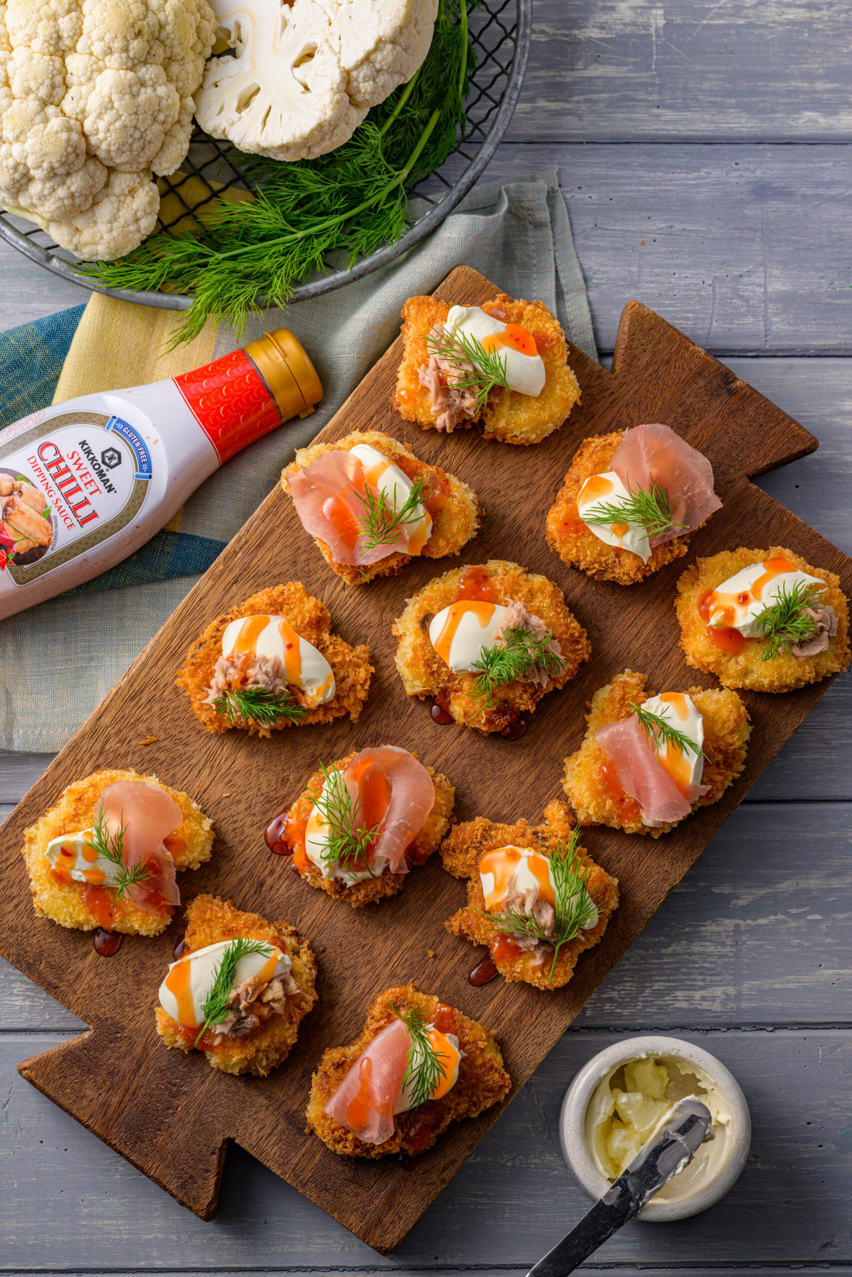 Cauliflower Fritters