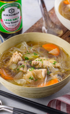 Low-Salt Chicken Noodle Soup