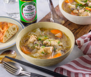 Low-Salt Chicken Noodle Soup