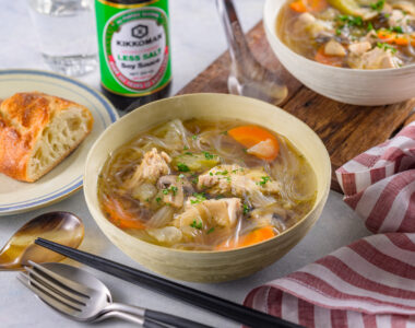 Low-Salt Chicken Noodle Soup