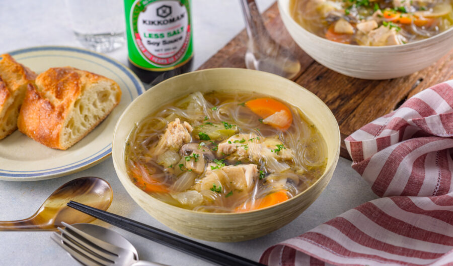 Low-Salt Chicken Noodle Soup