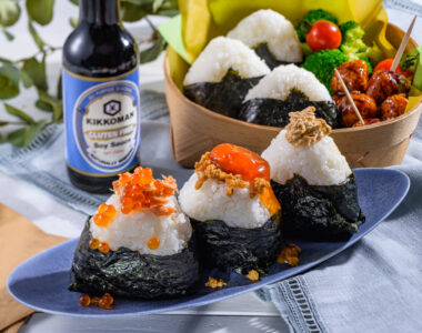 Hearty Rice Balls Trio